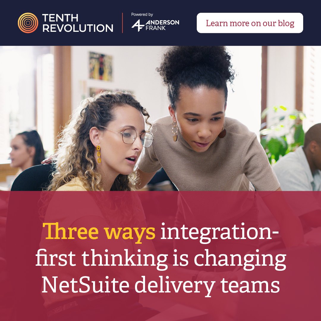 AndersonFrank_'s tweet image. Integration-first delivery is rewriting NetSuite hiring.

See three ways it’s changing demand for architects, leads, and program talent: eu1.hubs.ly/H0pXsh60

#NetSuite #Integration #ERP #Hiring #Architecture #DigitalTransformation