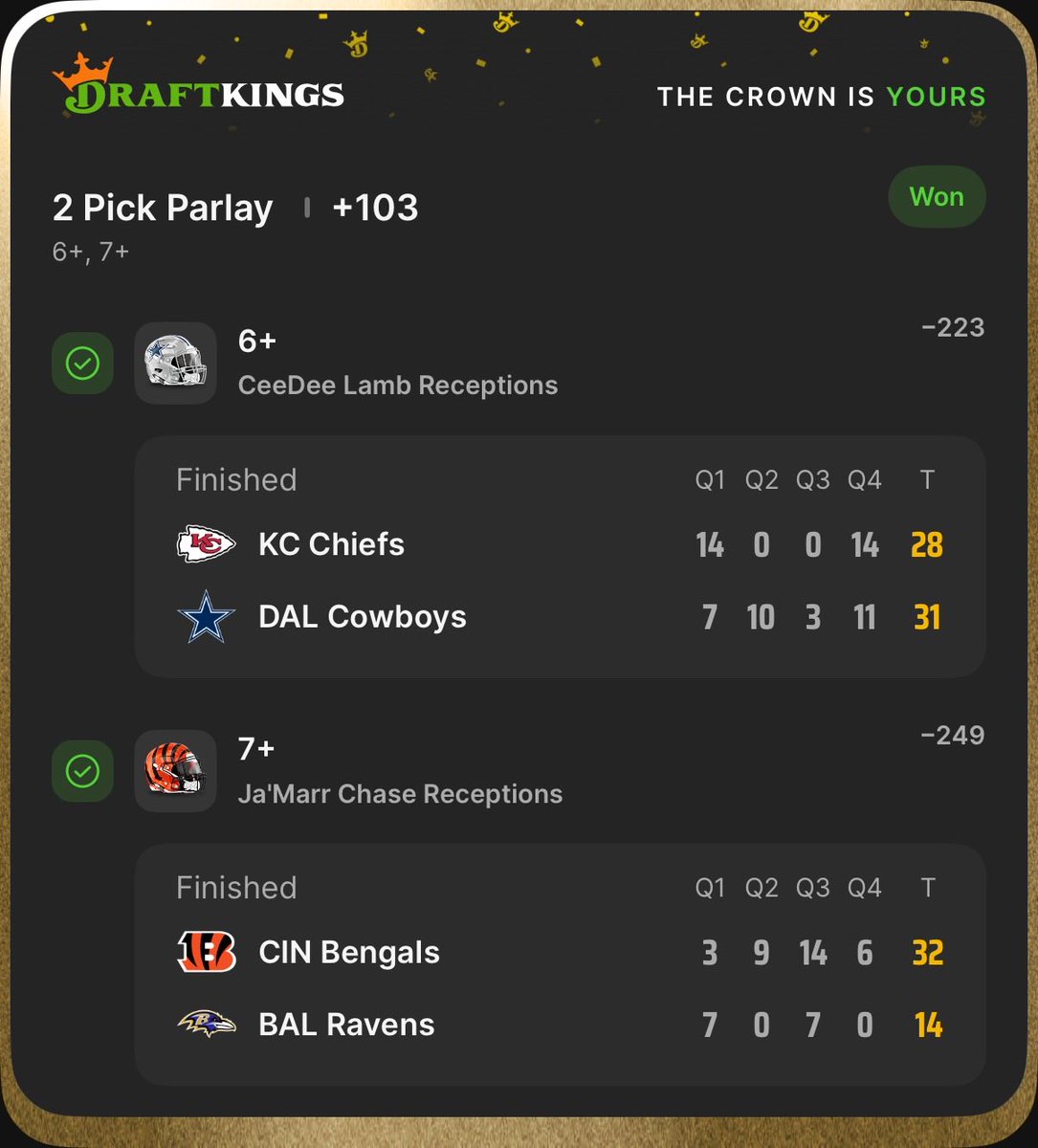 ProjectionPicks's tweet image. Sheets cooked yesterday 👨‍🍳

Free (for now) Discord is where all the sheets are posted: discord.gg/Jy6FqCvK

#GamblingX #NFL