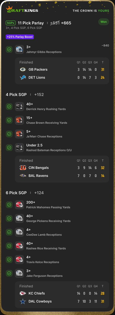ProjectionPicks's tweet image. Sheets cooked yesterday 👨‍🍳

Free (for now) Discord is where all the sheets are posted: discord.gg/Jy6FqCvK

#GamblingX #NFL