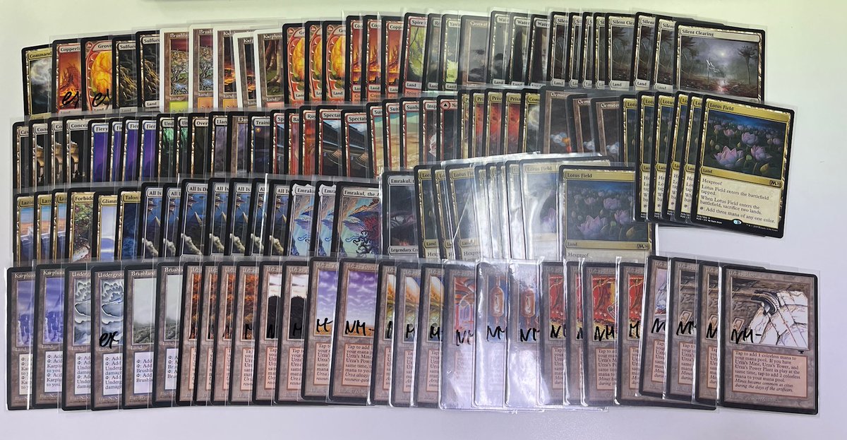 【入荷情報】
英語版の各種人気カード入荷中！
アンティキティ版のウルザトロンやアイスエイジ版のダメージランドなど、人気カードが勢ぞろいです！
明日以降も随時追加されますのでお見逃しなく！

enndalgames.com