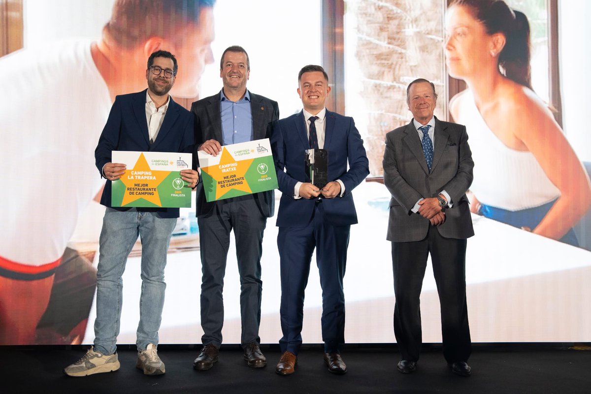 🏕️✨ Anoche estuvimos en Madrid en la V Gala de los Campings de España, organizada por la <a href="/fedcampings/">Campings de España</a>.

Se entregaron los premios más prestigiosos del sector, los “Goya” de los #campings 🏅 y nuestro secretario gral., Ramón Estalella, entregó un reconocimiento al Mejor