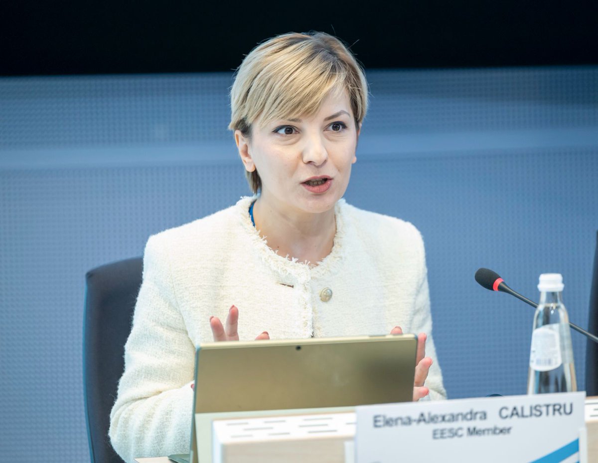 CSOGroupEESC's tweet image. 🎙️Time to meet the Civil Society Organisations&apos; Group members appointed to other leadership positions at the @EU_EESC:

Elena Calistru, @EESC_ECO President
Alain Coheur, @CCMI_EESC President 
Stoyan Tchoukanov, @EESC_NAT President

Read our #CSObulletin📲link.europa.eu/Vbn7dD