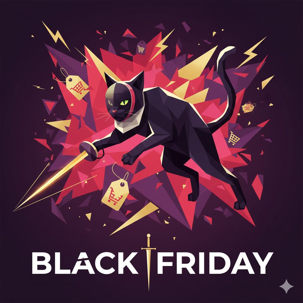 Regala o regálate unos buenos sablazos. SOLO HOY 20% de descuento código blackcat! mailchi.mp/a5395919cc67/e…