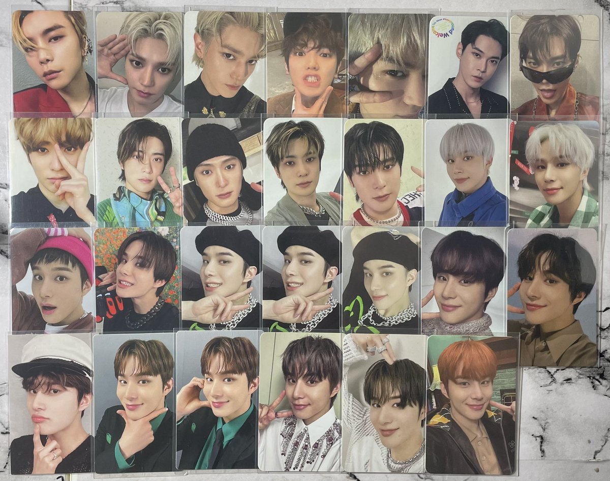 JmO2xx's tweet photo. NCT トレカ交換

譲→ 画像

求→ 3枚目

郵送/同日発送
条件の合う方リプお願いします🍀

交換難しい場合♡のみ

#nct交換 #nct127交換 #nctdream交換 #wayv交換 #威神交換 #nctwish交換 https://t.co/x09EbtyEkT