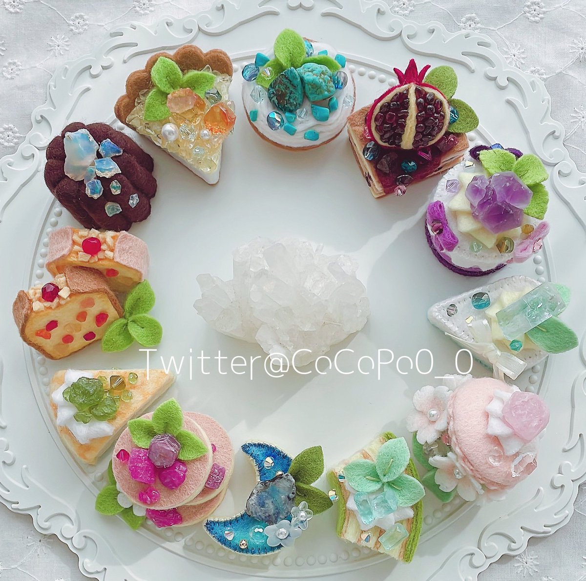 CoCoPo0_0's tweet photo. #一般ウケはしないけど自分は好きだなと思って欲しい

誕生石×フェルトケーキ💎 https://t.co/U7I6mQFD7P