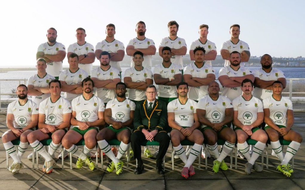 Springboks end the year white. 🇿🇦