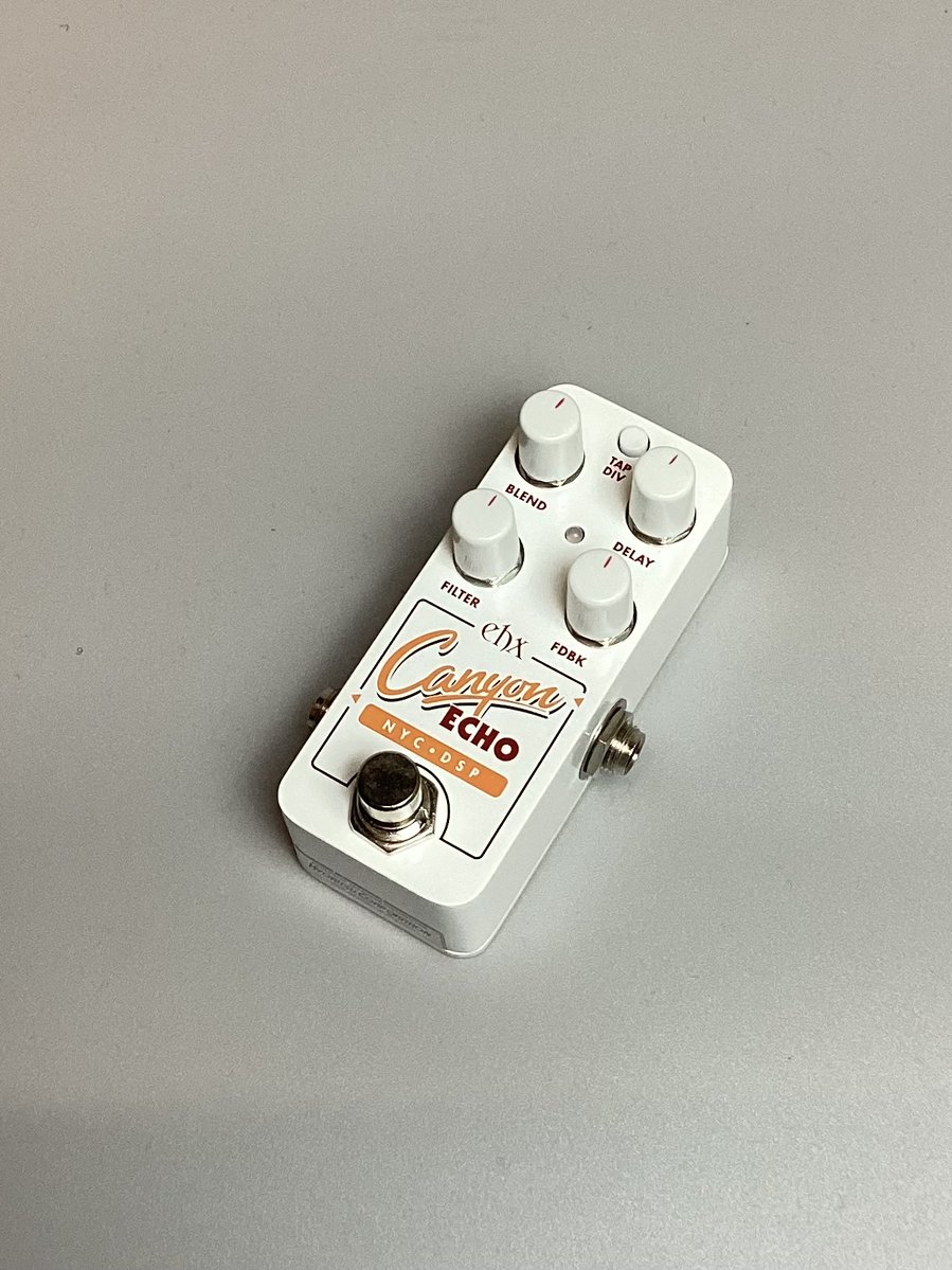 Electro-Harmonix PICO CANYON ECHO】 王道メーカーのディレイが特価で