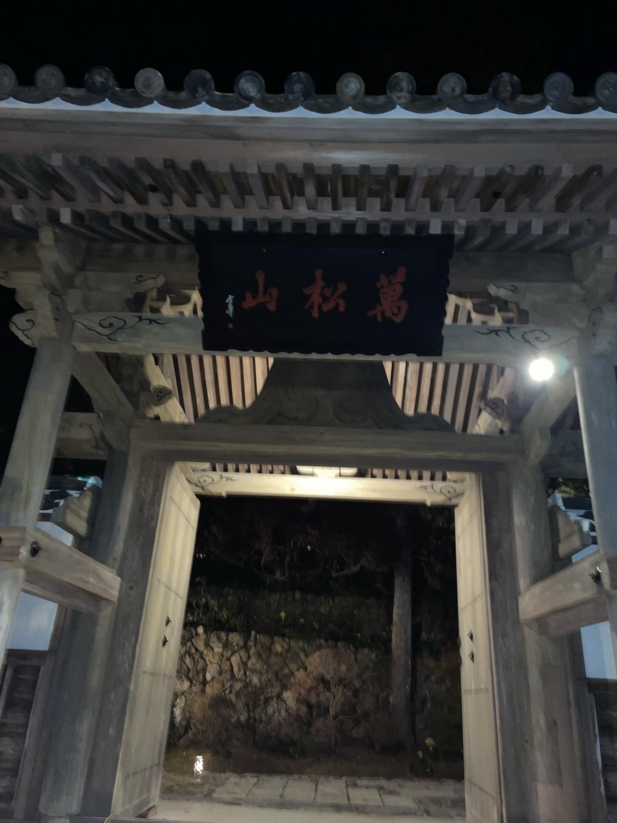 Kemonokai's tweet image. 龍潭寺の夜間の庭園を見に行ってきました。
写真は入り口と周りの木ですが、ライトアップがすごく幻想的でした。
#龍潭寺