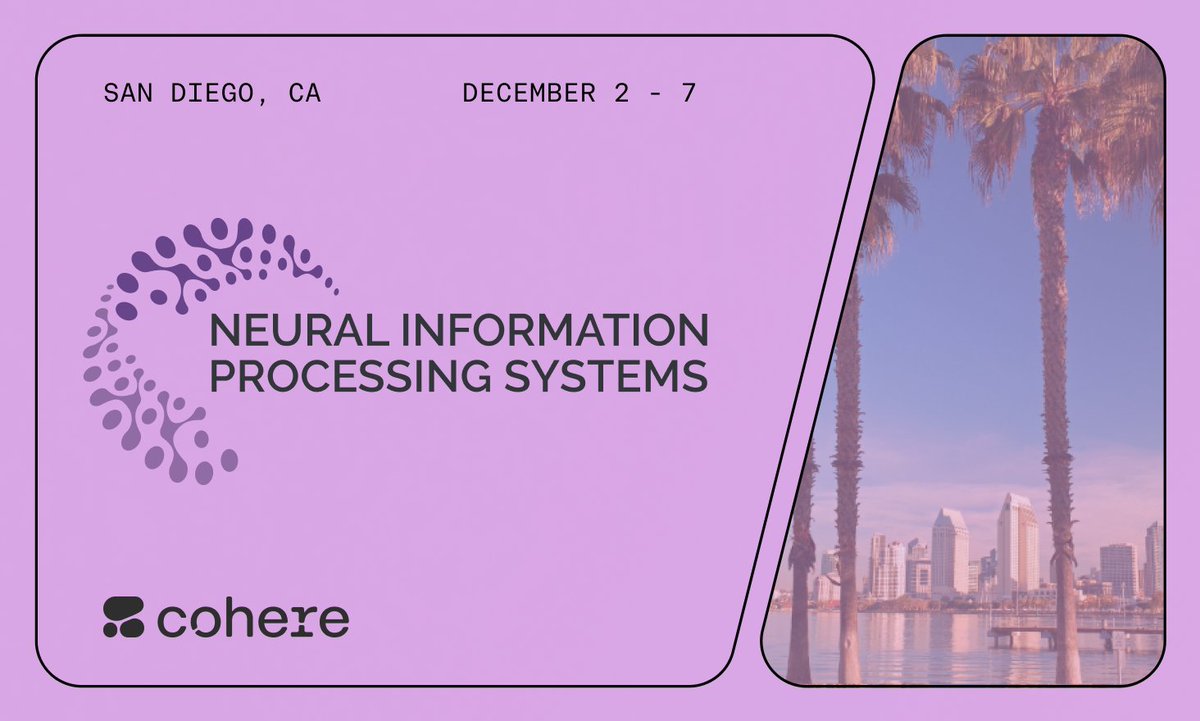 I'm heading to <a href="/NeurIPSConf/">NeurIPS Conference</a>! If you're keen to chat all things <a href="/cohere/">Cohere</a> and <a href="/Cohere_Labs/">Cohere Labs</a> then HMU. I'll be the guy with extra strong coffee in hand at the Cohere booth! - ollie@cohere.com