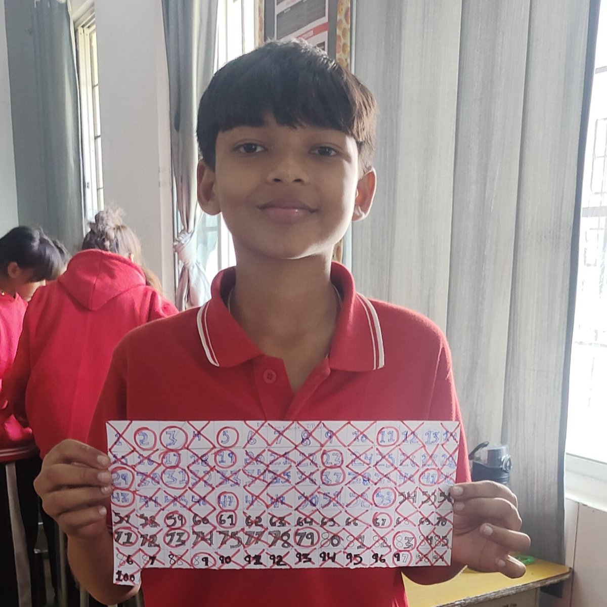 Odm_Sapphire's tweet image. Sieve of Eratosthenes – Learning with Creativity! 🌟
Here’s the thing — when kids explore math with their hands, the concepts stick for life. Our ODMians dove into the Sieve of Eratosthenes and turned a classic math idea into a smart, engaging activity.

#GrowWithODM
#ODMians