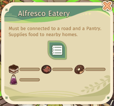 Feastopia_Game's tweet image. If you have more food than you can use, try supplying it to the residents. When they consume high-tier food, their productivity gets a boost! 🍲📈

#IndieGame #SimulationGame #CityBuilder #ManagementGame #cozygame #FoodGame  #CookingGame #Gamedev #GameDev  #IndieDev
