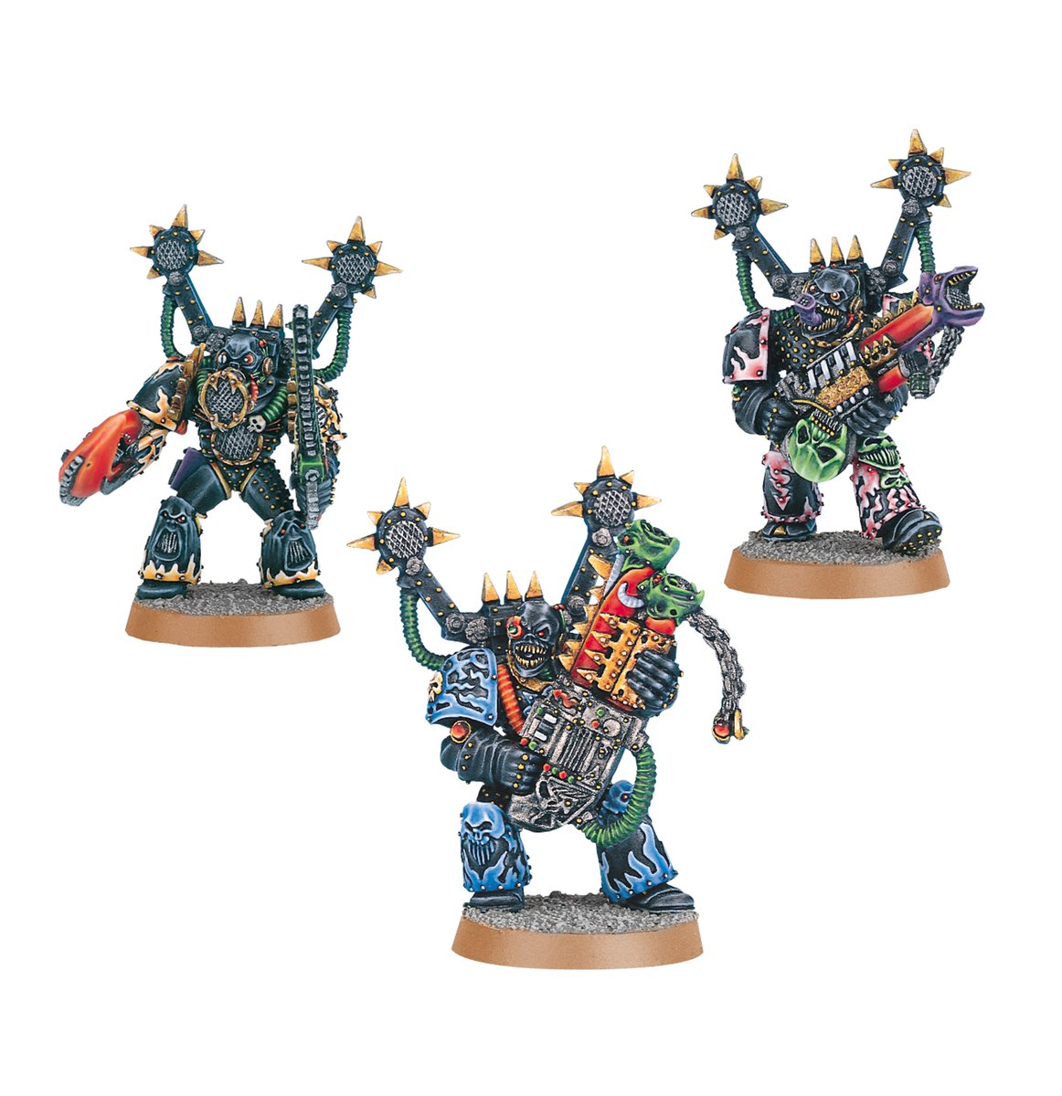 やっとMtOで購入したノイズマリーンが発送されたぜ！
塗るのは当分先だが塗装に挑戦したかったミニチュアなんで楽しみだな！