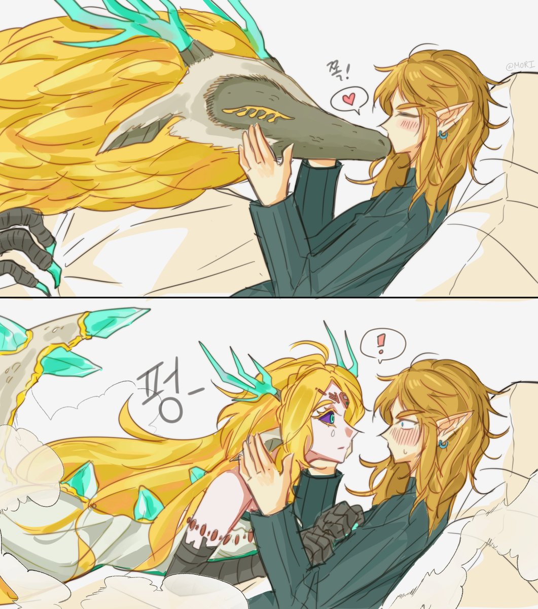 VvMORIvV's tweet image. 😘
#zelink #totk