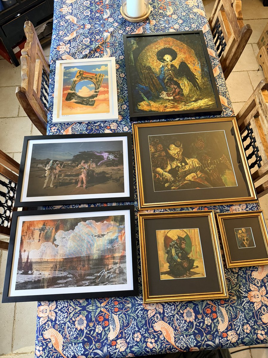 Jdsears's tweet image. Physically preserved digital art fresh from
the framers ❤️

@andresdelvecc @deltasauce @VanArman @NorrieHarman