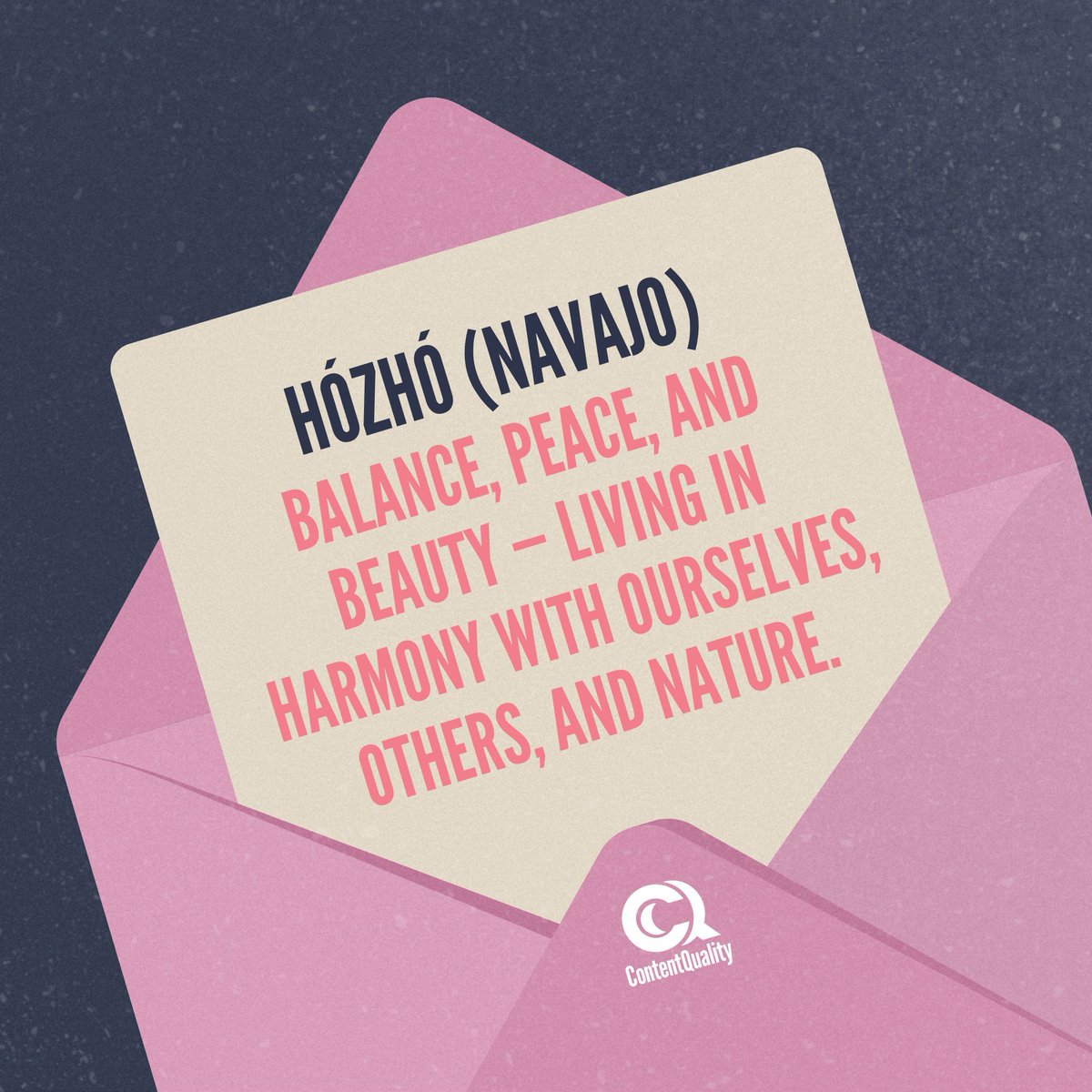 CQtranslation's tweet image. Hózhó teaches us to walk in balance with ourselves, others, and nature. 🌺

#wordsuniteus #culturalwisdom #translators #translatorlife