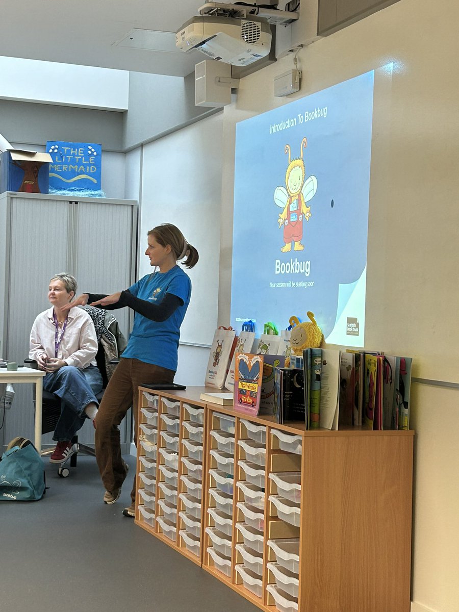 GraemeMcAvoyELC's tweet image. We’ve loved partnering with @scottishbktrust to deliver Bookbug sessions for our HNC Childhood Practice students. Hands-on experience like this helps future practitioners bring stories and songs to life for children and families.
#Bookbug #EarlyYears
@EarlyYearsCOGC