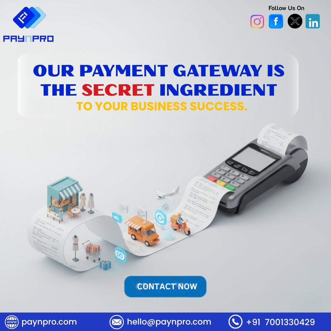 paynpro's tweet image. Your business runs on trust—your payments should too.

With PaynPro, experience secure, fast &amp;amp; seamless transactions that boost customer confidence and accelerate growth.

#DigitalPayments #FintechSolutions #PaymentGateway #OnlineBusiness #BusinessGrowth  #Paynpro #Hyderabad