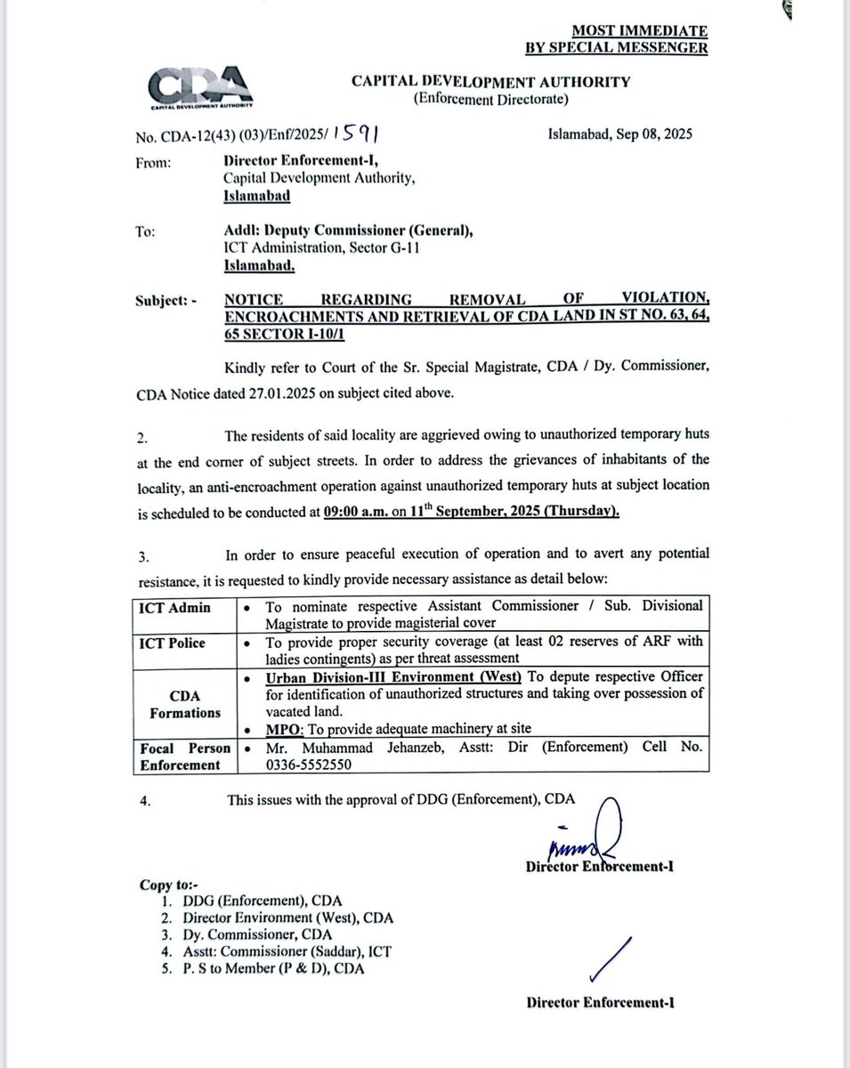 itsabbas94's tweet photo. @CDAthecapital 
Illegal dairy farm and encroachment on the green belt/nullah at the end of Street 60 in Sector I-10/1, Islamabad, have been reported multiple times through the Citizen Portal and to the DC CDA over the past six months. However, no action has been taken so far. https://t.co/UeBLgO10ay