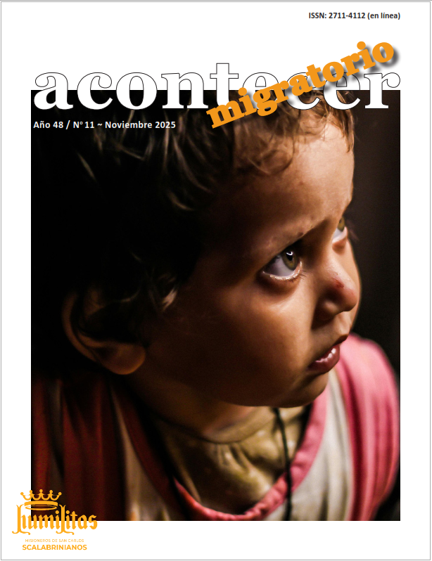 📰🌍Online il nuovo numero di #AcontecerMigratorio. Focus su: #Congo, crisi in #Darfur, diritti in #Palestina, #sfollamenti in America Latina, Catatumbo e venezuelani in #Colombia.
 Leggi qui👉bit.ly/3KdtryS