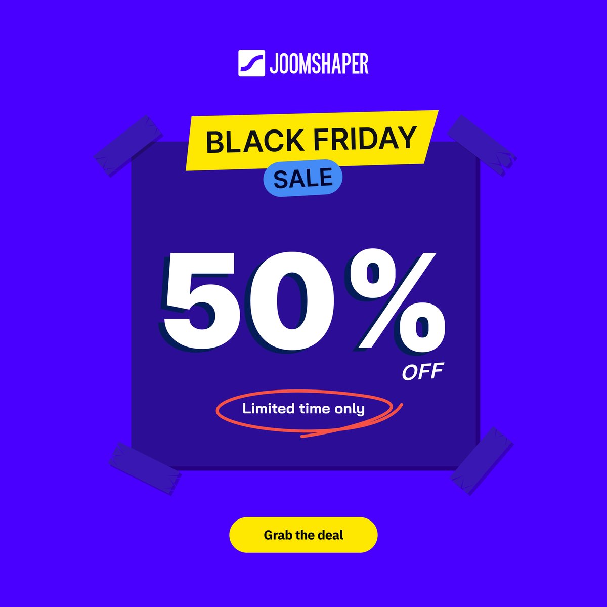 joomshaper's tweet image. 🏴 Black Friday is officially here!
While you tie up your shoes for the ultimate shopping sprint, don’t forget to grab your JoomShaper essentials off the shelf too!

💥 Get 50% OFF on everything you need to build stunning Joomla sites:
✨ SP Page Builder Pro
✨ EasyStore
✨…