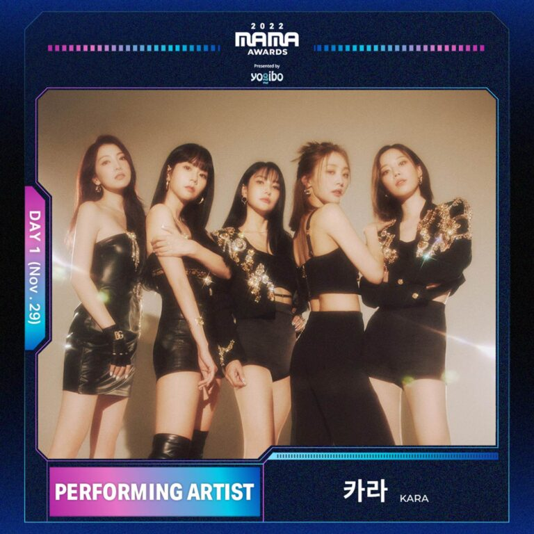 Nov 2022 Nov 2025 special comeback The harmony 60th 15th anni KARA