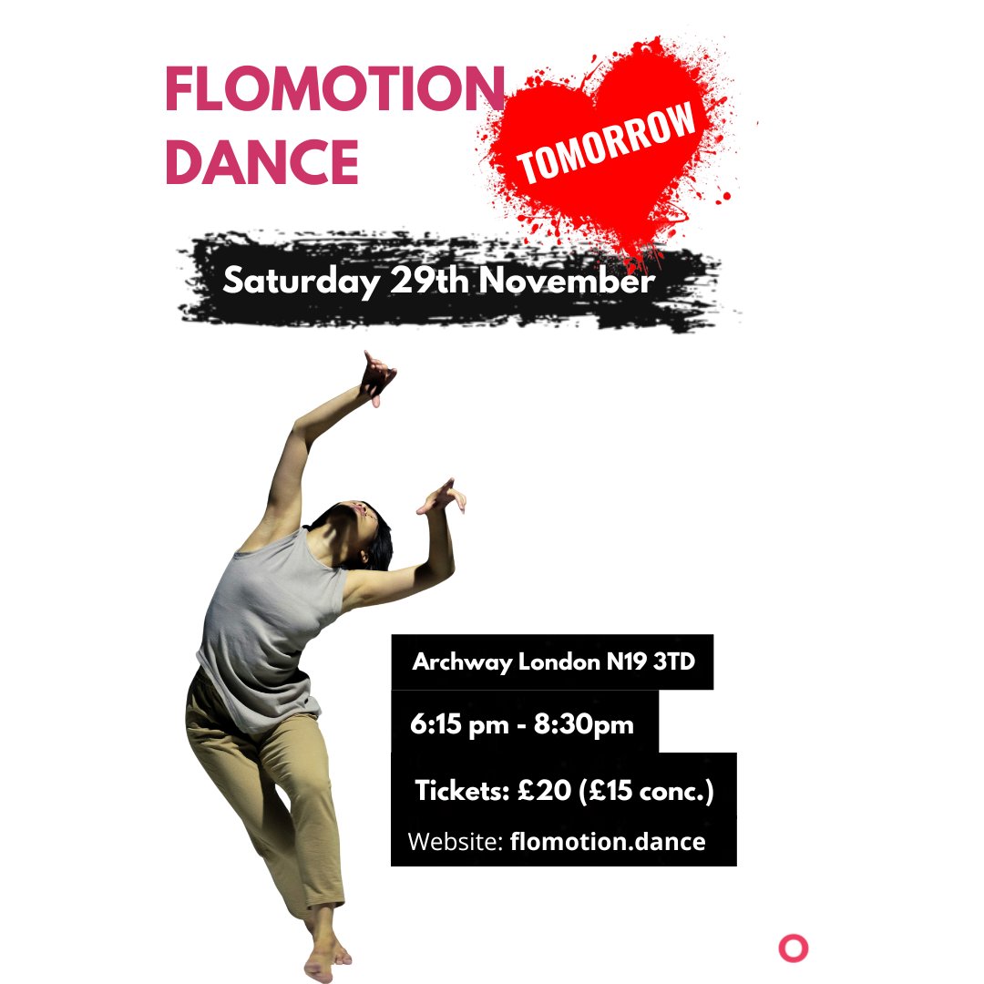 Flomotion Dance | Tomorrow | Saturday 29th November

Flomotion dance is about conscious dance. Each dance is guided by the author of ‘Dance for Life’, Julia Franks.

Book: flomotion.dance/bookings

#DanceUK #UKDance #DanceCommunityUK #dance #dancers