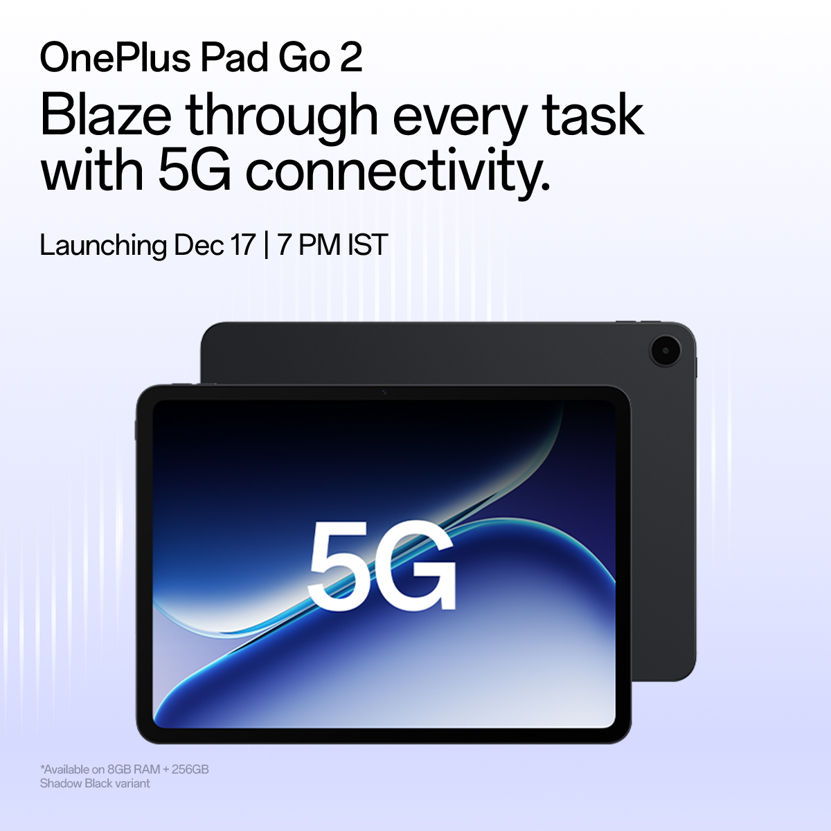 OnePlus_IN's tweet image. Know more: oneplus.in/launch/oneplus… 
For everyone asking, “Is there a 5G version?” #OnePlusPadGo2