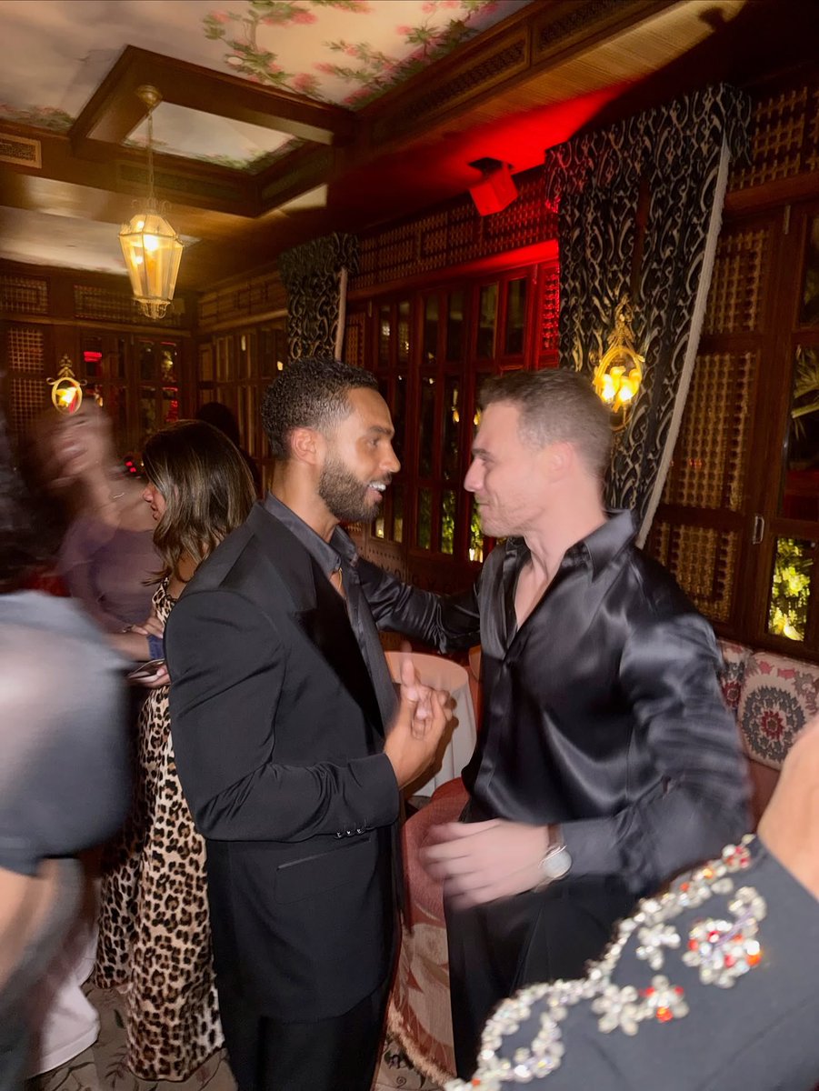Kerem and Lucien having a catchup at the GQ afterparty 😍
#KeremBürsin 
#KeremBürsinGQMOTY