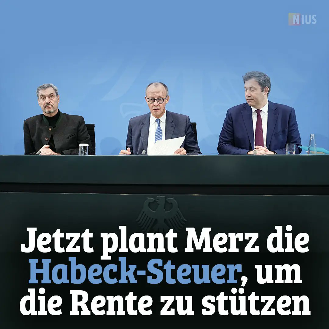 BREAKING NIUS: Auch Dividenden auf die private Altersvorsorge sollen nun von den Rentenbeiträgen aufgefressen werden. Komplette Merz-Kapitulation vor Klingbeil. nius.de/politik/news/j…