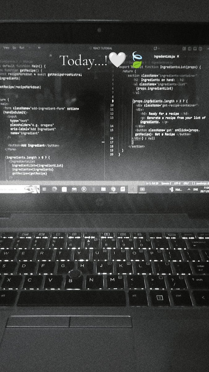 Josiwhizzy12's tweet image. I&apos;ve learnt a lot on React for quite some months now. 

From Props to Components, Event Listeners, STATE, Ternary operator in React, Form Basics, Conditional Rendering, Styling in React etc. 

Up Next: 
Handling Side Effects in React