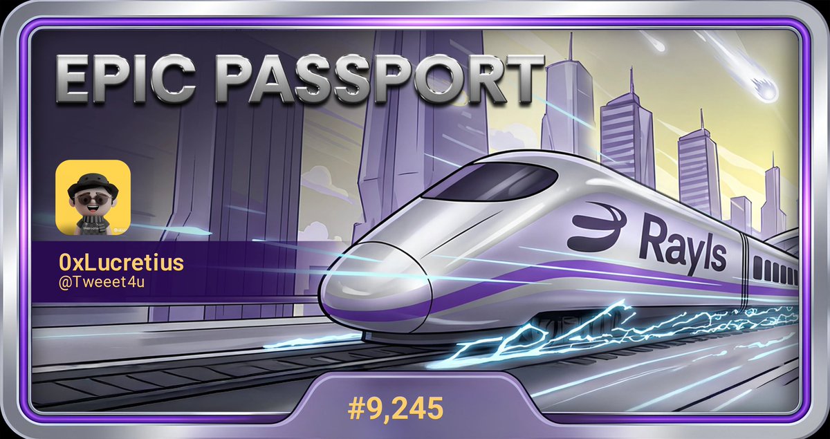 Tweeet4u's tweet image. [UPDATE] RAYLS MANIFESTO ✨

Rewards are confirmed. After minting the POH, signing the manifesto might increase your reward.

STEPS:
• Visit: raylsmanifesto.com/?ref=RAYLS-TWE… 
• Scroll down and sign in via X
• Share your card to X and paste your wallet address for rewards to be…