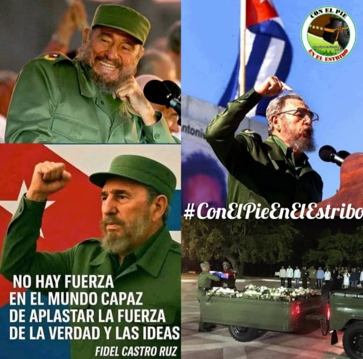 La mejor forma de honrar a #Fidel no es repetir sus frases, es actuar con su misma ética, su misma entrega y su misma fe inquebrantable en el pueblo. Las nuevas generaciones estamos en deuda con la historia y la saldaremos con victorias. #100AñosConFidel #ConElPieEnElEstribo