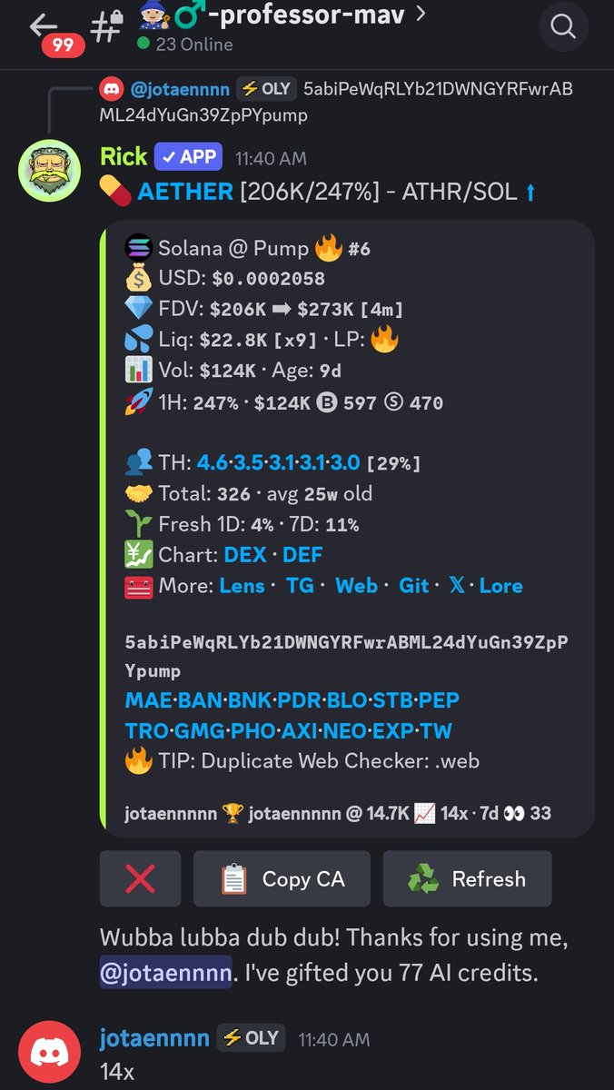 LoSyohana819's tweet image. Another day another massive W on @academydotfun 
14X

Don&apos;t sleep on the tech 
Stay bullish and let&apos;s build a community together $Academy for the future of the trenches