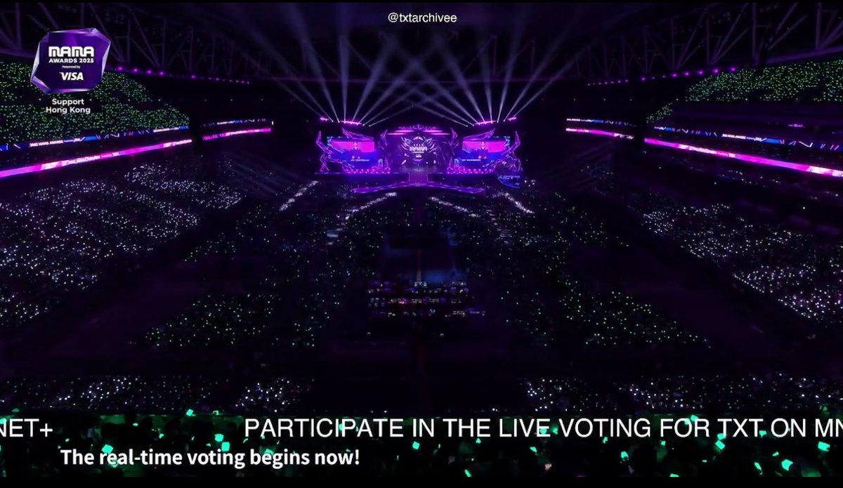 txtarchivee's tweet image. LIVE VOTING BEGINS!! MOA PLEASE VOTE FOR TXT ON MNET+! 🙏