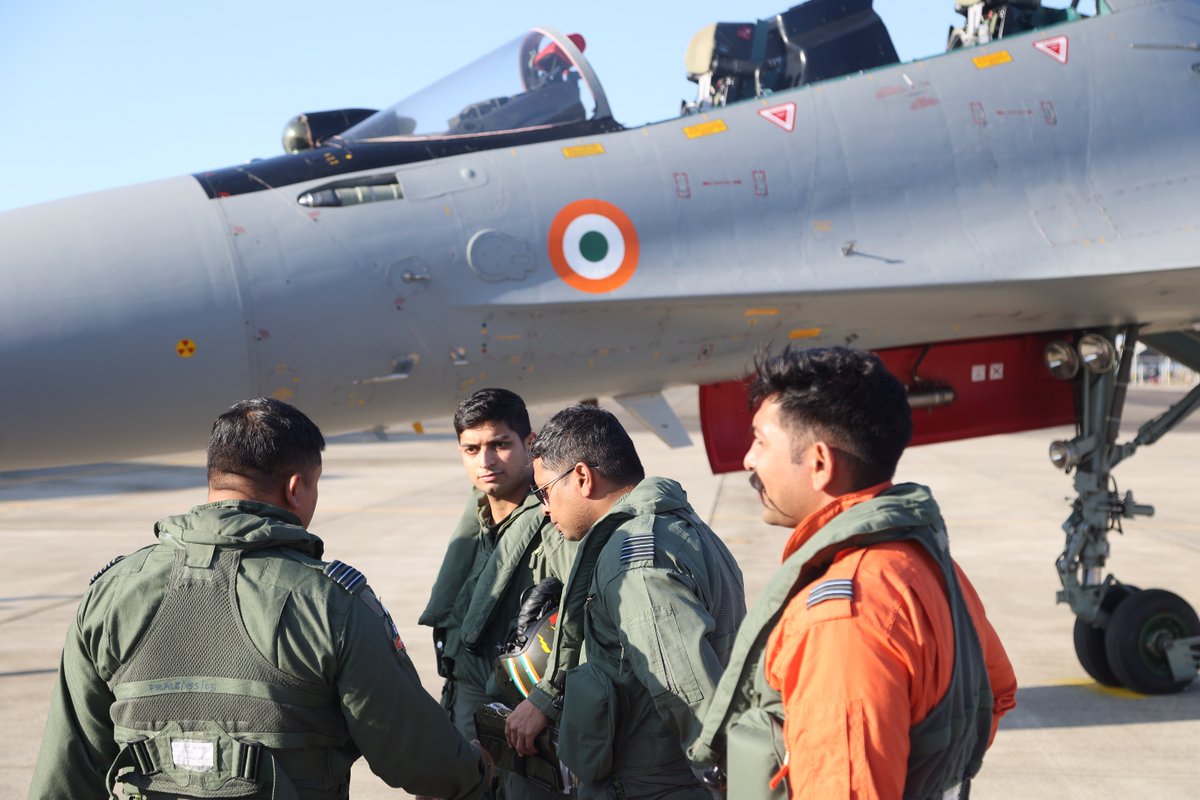 ReviewVayu's tweet image. Some ground shots!!

Good afternoon from Mont-de-Marsan in France where Exercise Garuda (IAF/FASF) is currently underway.  Our long time Vayu contributor Joris @JorisvanBoven
is at the base for the International Media Day.

Thanks Joris! ☺️☺️
@ANoije