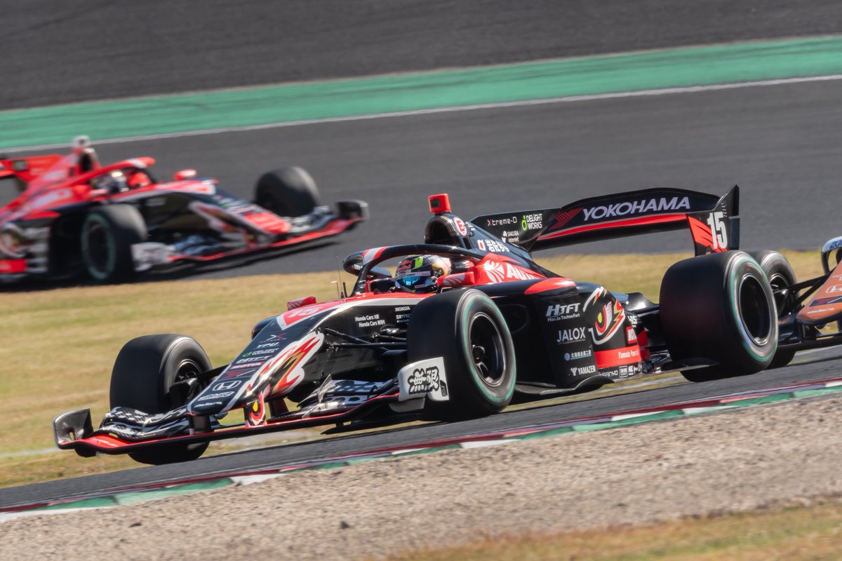 haurauki_vab's tweet image. 2025 SUPER FORMULA Rd.10 Rd.11 Rd.12 SUZUKA JAF GRAND PRIX

TEAM MUGEN
AUTOBACS MUGEN SF23
#15 Ayumu Iwasa @ayumuiwasa_cars
Rd.12 P1👑
2025 Series champion👑

チャンピオン！最高だー！おめでとう！！！

#SFormula #スーパーフォーミュラ #鈴鹿サーキット #TEAMMUGEN #岩佐歩夢 @mugen1973