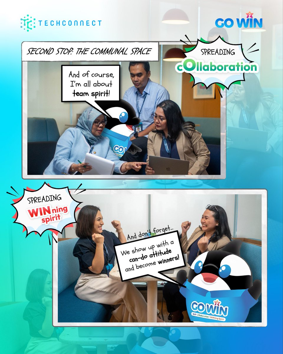 Techconnectid's tweet image. Come see the first episode of GOCHA’s Little Adventure, a fun series following GOCHA as he explores TechConnect and meets everyone on his journey!

#GOWIN #TechConnect #GOCHAsLittleAdventure