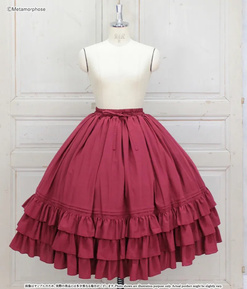 🎀メタモルフォーゼ 2025 ピンタックティアードシリーズ