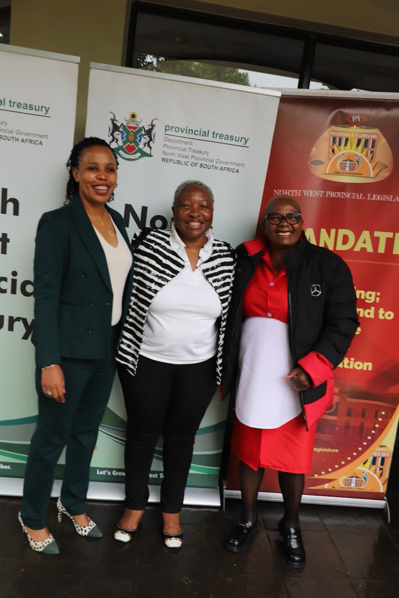 📸: MEC for Finance, Kenetswe Mosenogi delivered the North West Provincial Adjustment Budget Speech 2025/26 at the JB Marks Municipal Chamber in Potchefstroom. The sitting was presided over by the Speaker of the Legislature, Dr. Desbo Mohono.