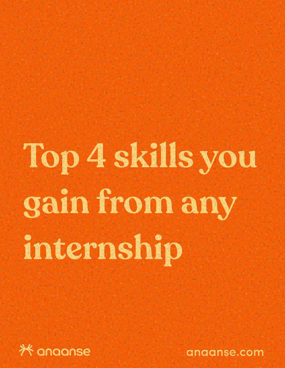 Anaanse - internships & entry-level jobs tweet media