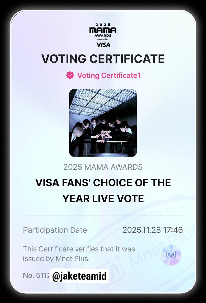 VOTE ENHYPEN ON MNET PLUS!

#VoteForENHYPEN #ENHYPEN #ENGENE <a href="/ENHYPEN_members/">ENHYPEN</a> <a href="/ENHYPEN/">ENHYPEN OFFICIAL</a> #엔하이픈  #エンハイプン