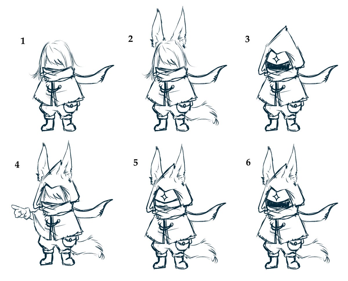 monster_alchemy's tweet image. These early concepts helped shape the adventurer you&apos;ll play as in Monster Alchemy. ✨
Which design would YOU pick as the hero?

#gamedev #indiedev #indiegamedev #2dart #conceptart #gameart