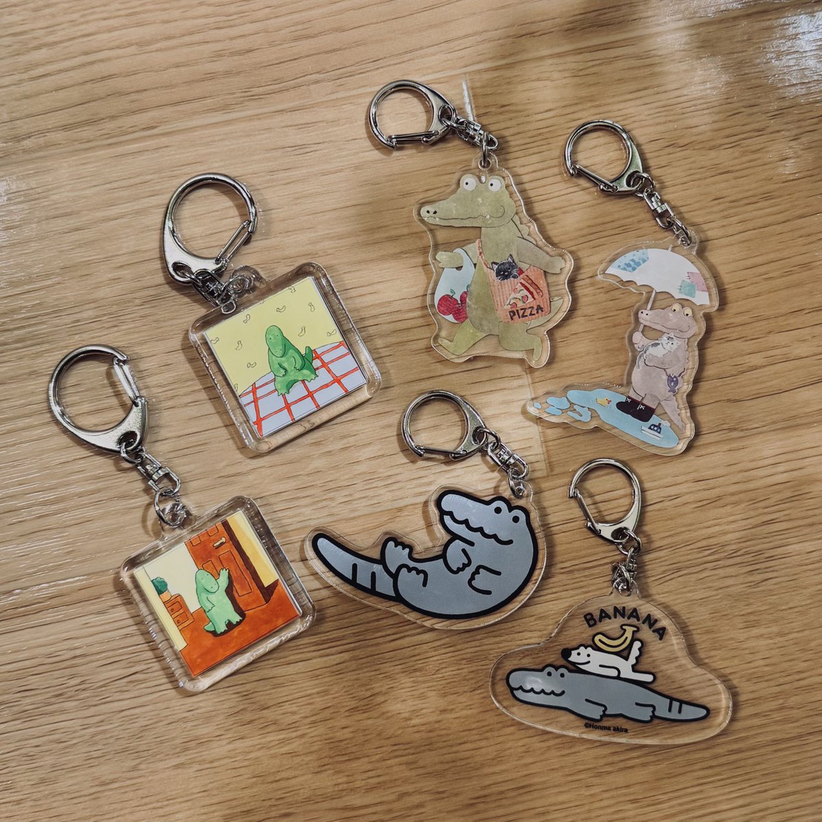 本間さんのワニくんのグッズ〜！！！！すぐ売り切れちゃううにさんの