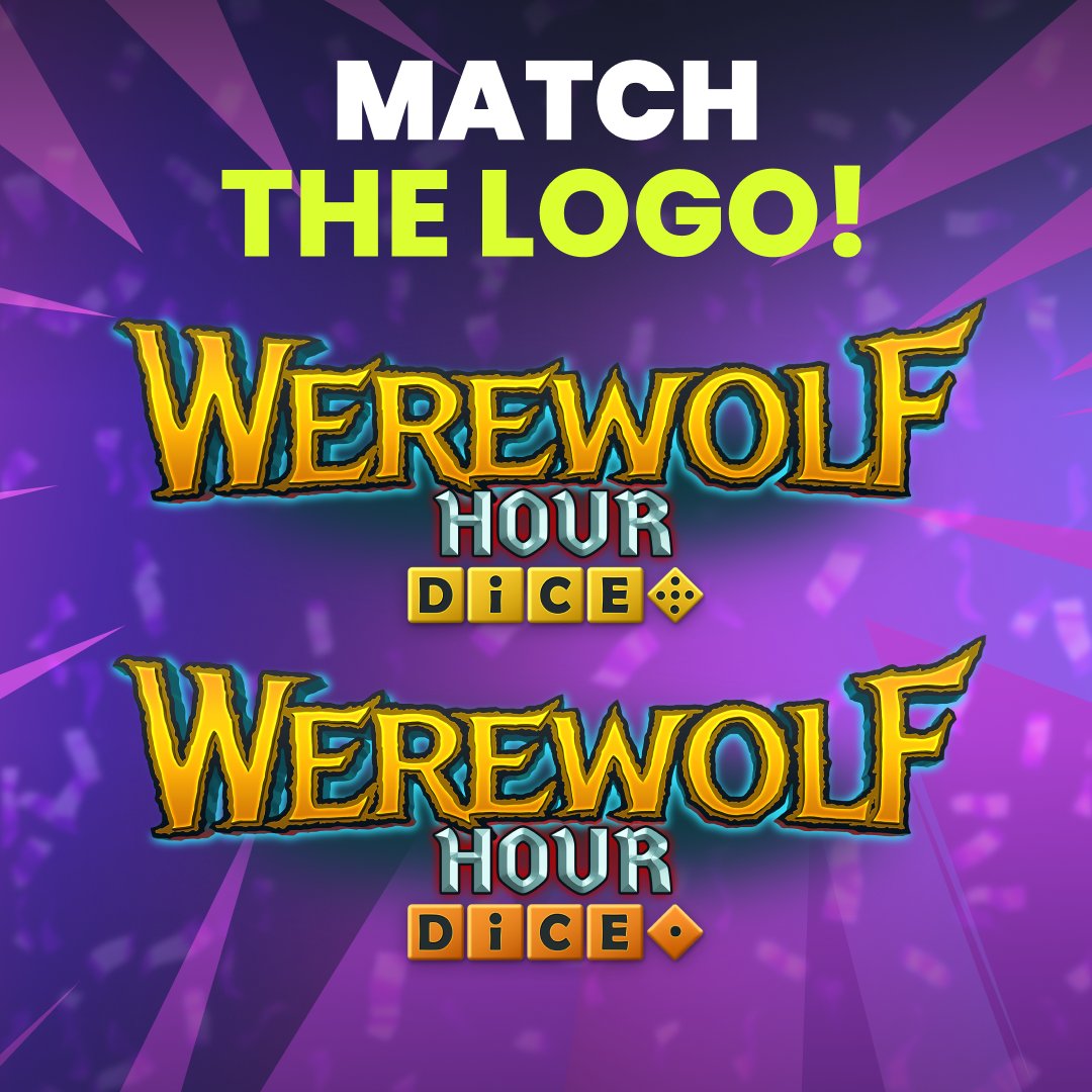 BoomsBet_Casino's tweet image. 🧩A little mystery for you:

One of these Werewolf Hour Dice logos is real, the other is an impostor😳

Study them carefully…

Which one do you think is the true logo?

Comment your guess💭
bit.ly/3KtfOvp

#choosetheright