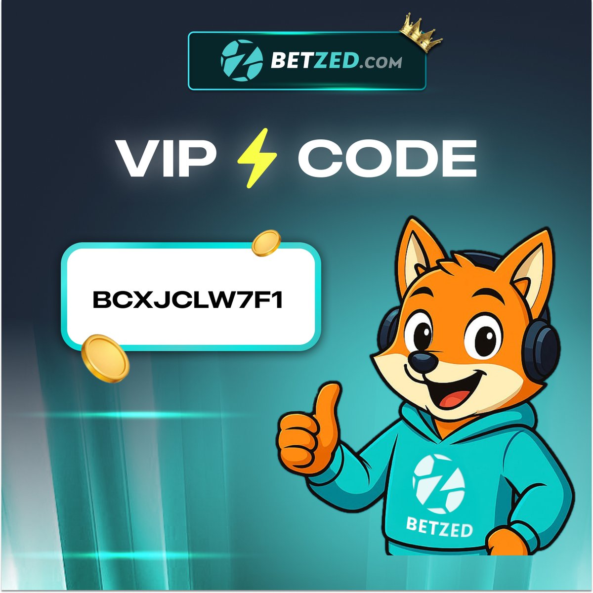 fox755Betzed's tweet image. 🎁 VIP CODE GIVEAWAY

Code: BCXJCLW7F1
💸 Reward $4 bonus instantly!
✅ Eligible for users who have wagered ≥ $10,000 within the last 7 days
➡️ Redeem here: betzed.com/rewards?c=XBon…

Enter and keep spinning for bigger wins! 🎰🔥
#FreeSpins #freecode