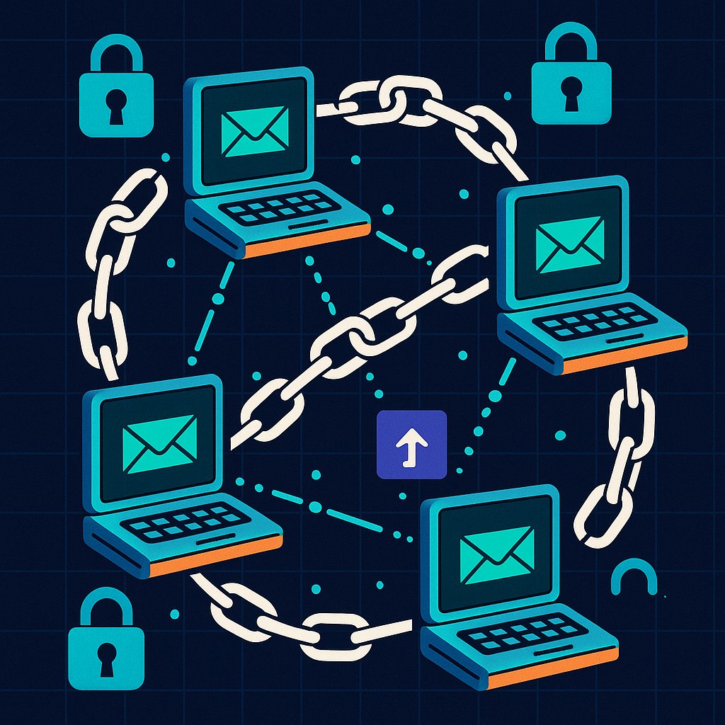 fidonext's tweet image. FidoNext’s relay mesh is just peers helping peers: circuit-relay chains, encrypted buffers with TTL, retry until delivered, then forget. No master node, no inbox server—just a moving swarm that carries your packets and drops the traces.  
#FidoNext #P2P #Mesh #NoServers…