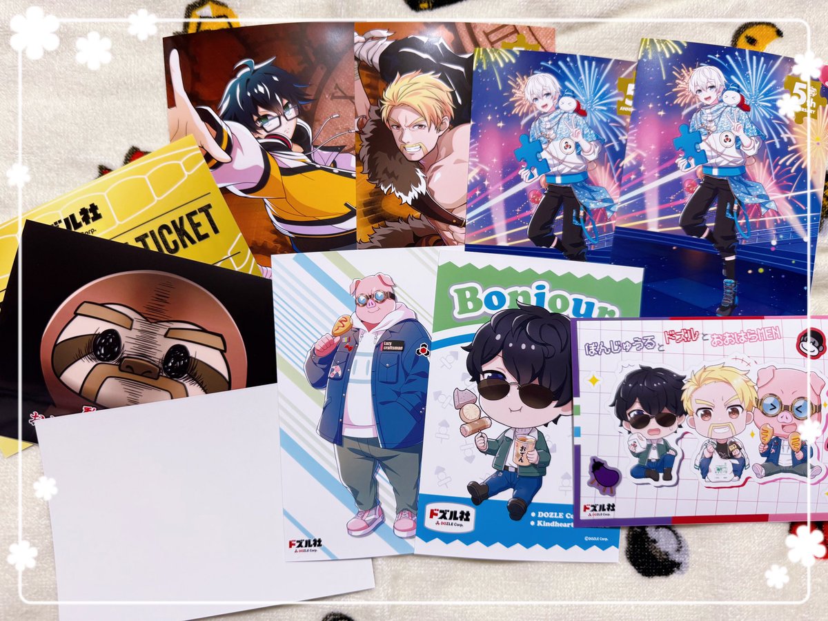 欲しいのほとんど出た〜😆😆😆 🐷おおはらMENさん単体、時駆け集合絵