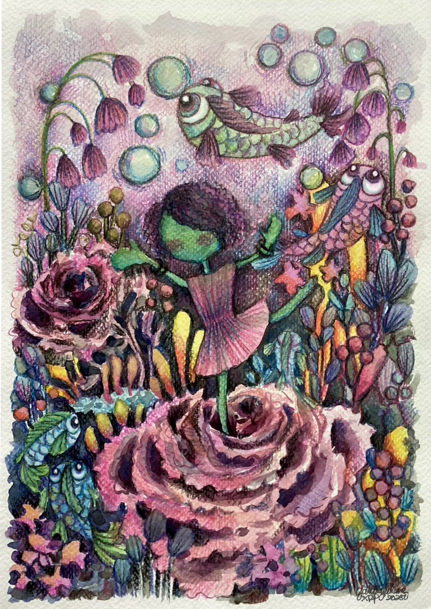 yani_yuhana's tweet image. Before and after 🖌+ ✍️