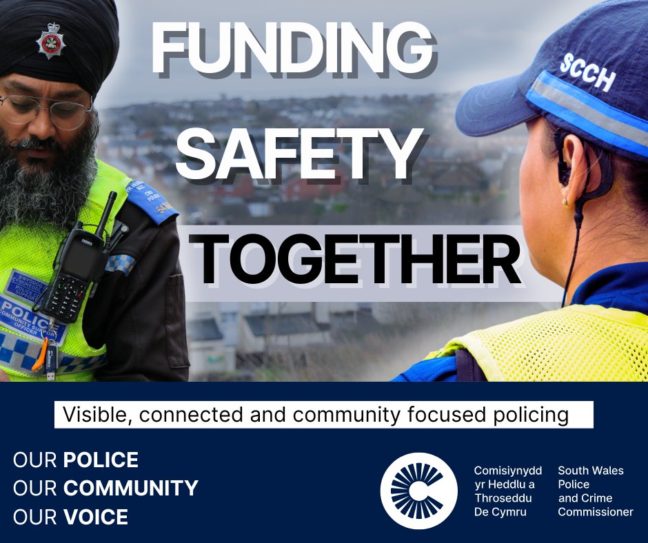 You've said you want policing to be
👀 Visible
🔗 Connected
🏠 Community focused

Have your say on police funding proposals so we can continue to invest in the service you want! 👉 bit.ly/4pqM4hC