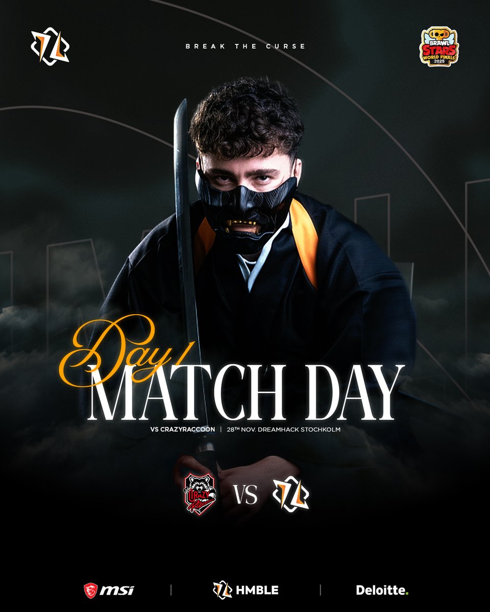 The journey to #ProtectTheBelt begins today. 🛡️

We're ready to prove that we are still champions 👑

VS <a href="/crazyraccoon406/">Crazy Raccoon</a> at 13:50. ⚔️

Be there. #BeHMBLE🧡